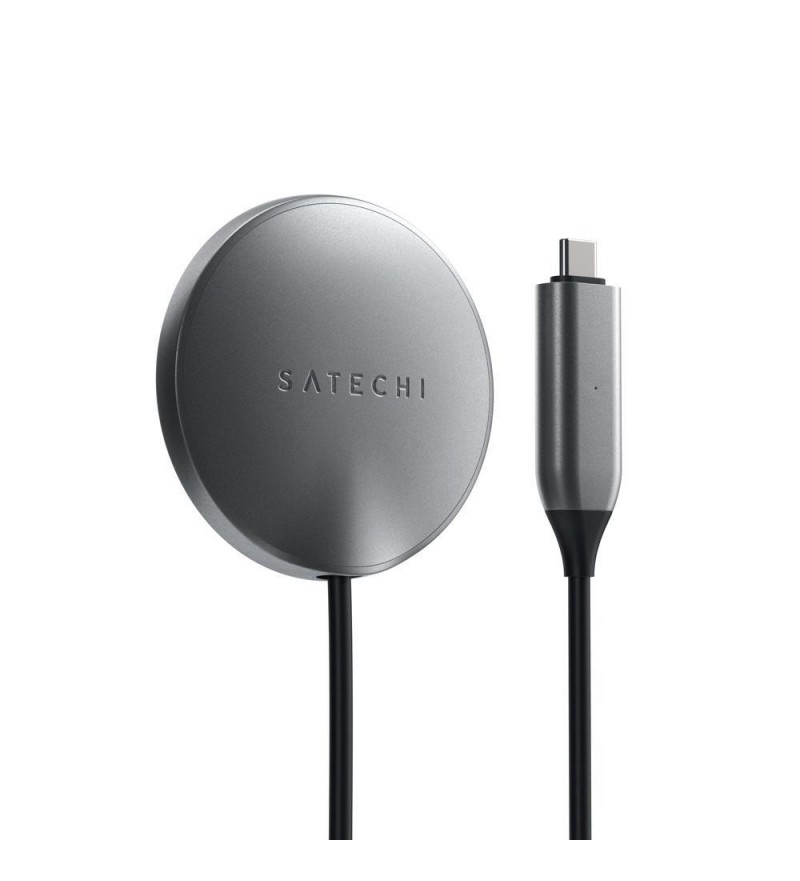 Cable Satechi ST-UCQIMCM Magnetic Wireless USB-C/1.5m - Space Grey