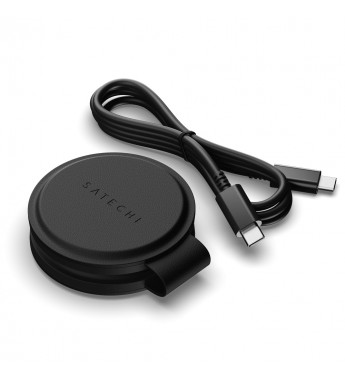 Cargador Satechi ST-QTG21K Onthego 2 in 1 Wireless Spiderman Black 