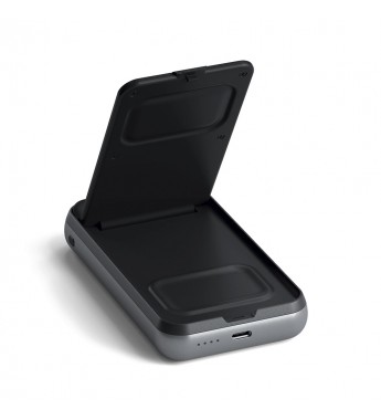 Cargador Wireless Satechi ST-UCDWPBSM Duo Wire Stand /10.000mAh - Black