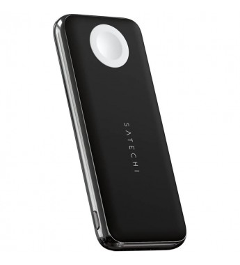 Cargador Inalambrico Satechi Quatro ST-UC10WPBM USB-C/18W - Black