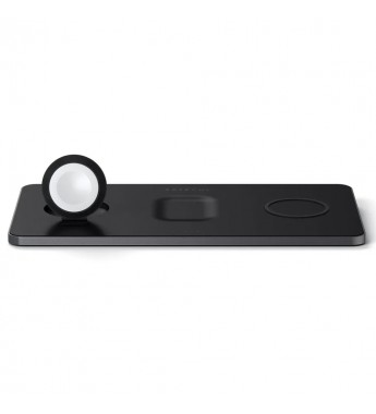 Cargador Inalambrico Satechi ST-X3TWCPM Charging Pad Triple - Space gray