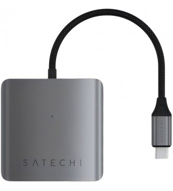 Hub Satechi ST-H4CPDM USB-C 4 in 1 With DP - Space Gray