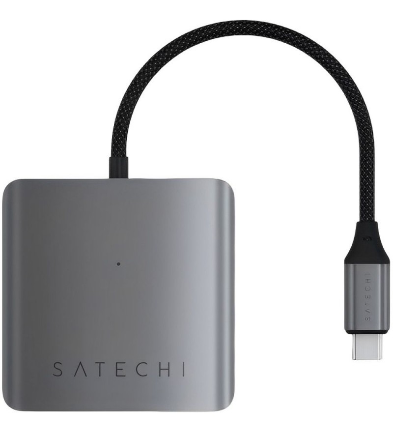 Hub Satechi ST-H4CPDM USB-C 4 in 1 With DP - Space Gray