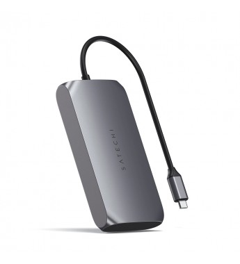 Hub USB-C Satechi M1 Multi Adapter ST-UCM1HM con USB-C/HDMI/USB-A - Space Gray
