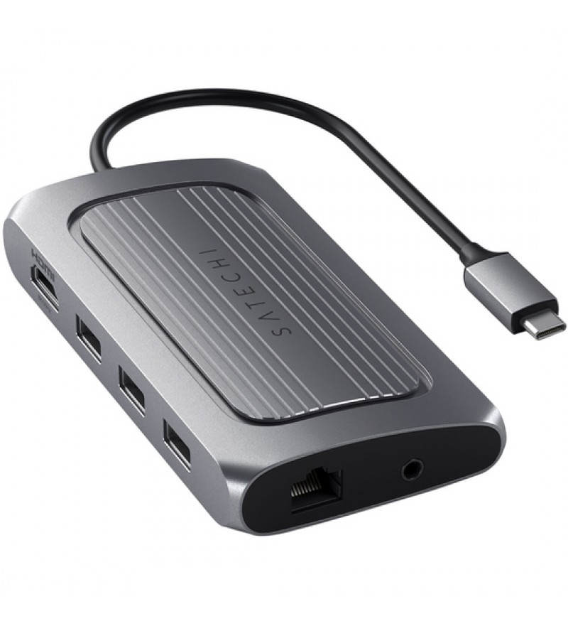 Hub USB-C Satechi ST-U4MA3M Multiport Adapter USB4 - Black