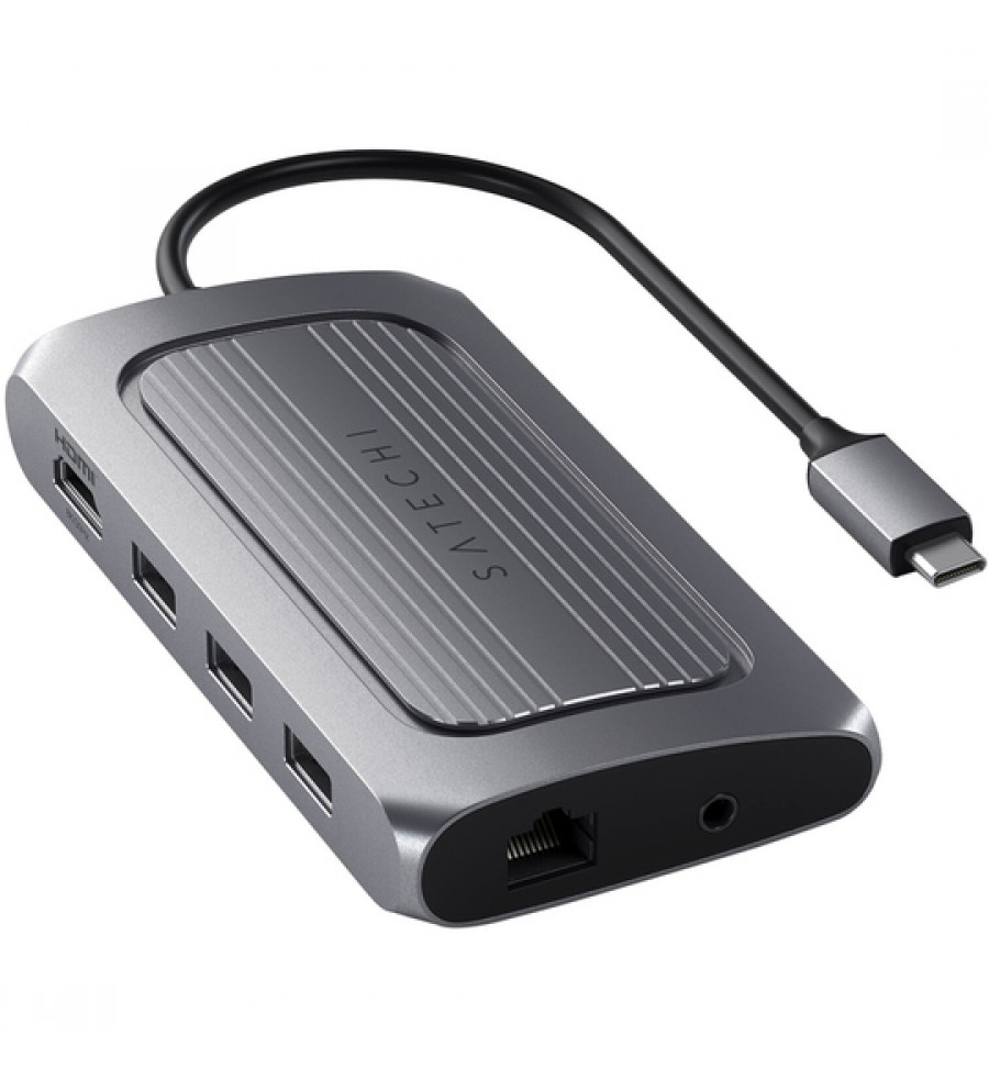 Hub USB-C Satechi ST-U4MA3M Multiport Adapter USB4 - Black