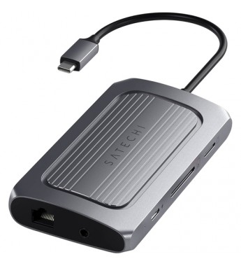 Hub USB-C Satechi ST-U4MA3M Multiport Adapter USB4 - Black