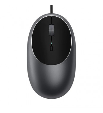 Mouse Satechi C1 USB-C Wired ST-AWUCMM 3200DPI Ajustable/3 Botones - Gris