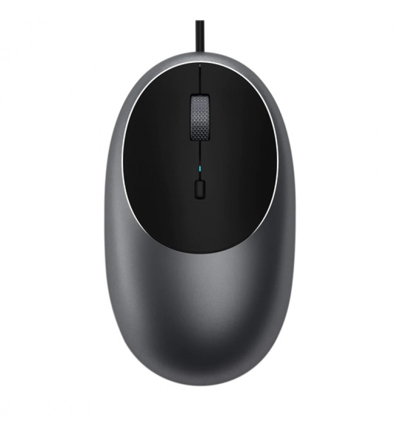 Mouse Satechi C1 USB-C Wired ST-AWUCMM 3200DPI Ajustable/3 Botones - Gris