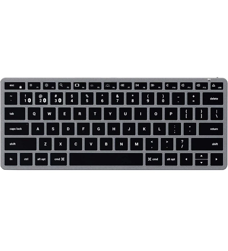Teclado Satechi X1 ST-BTSX1M-ES Backlit para Mac Wireless Wireless/Bluetooth - Space Gray (Español)