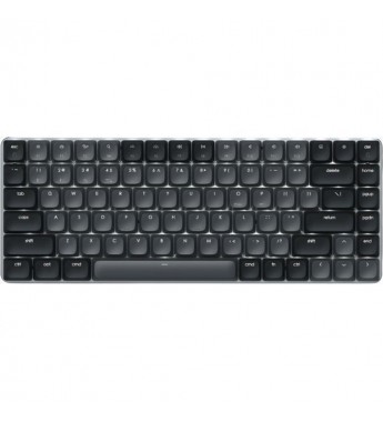 Teclado Wireless Satechi Slim SM1 ST-KSMILT-EN Retroiluminado Brown Switch - Black/Gray(Ingles)