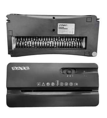 Triturador De Papel Sate A-CUT002 10L /220V- Negro