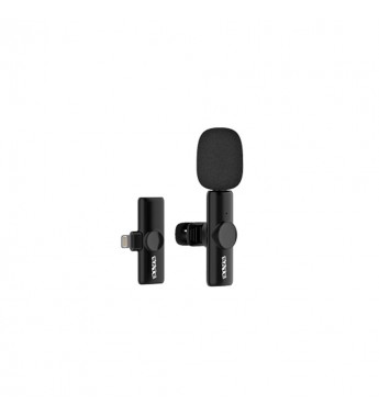  Micrófono Inalámbrico Satellite A-MK132 Lightning - Negro