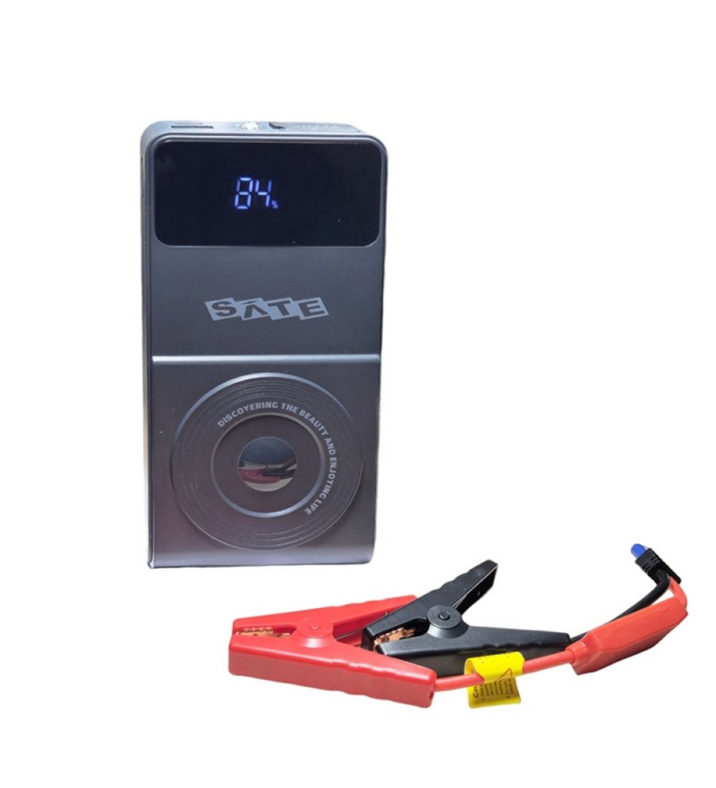 Bateria Auxiliar P/Auto Sate A-MP87/Multi-Funciones/8000mAh - Black
