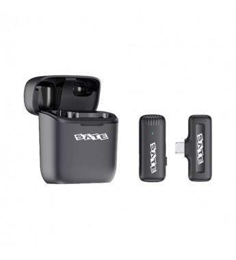 Micrófono Inalámbrico Satellite A-MK141 USB-C - Negro 