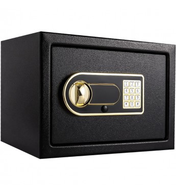 Cofre Electrónico Sate A-CF2002D de 8 Litros/4Llaves - Negro