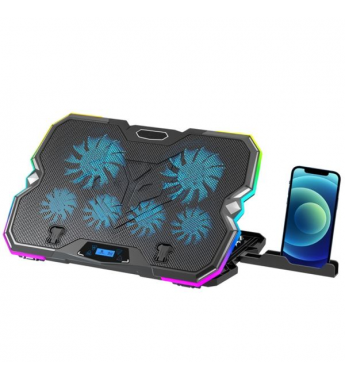 Cooler para Notebook Satellite A-CP45 17" LED/RGB - Gris 