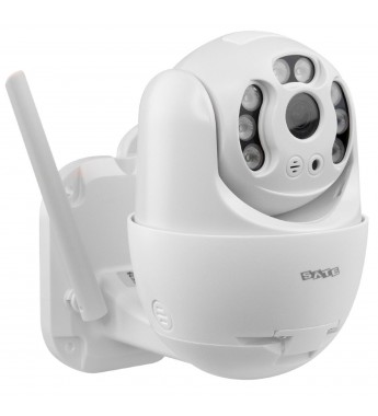Cámara IP Satellite A-CAM004 HD 3MP/Wi-Fi/MicroSD - Blanco