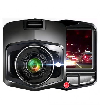 Cámara para Automovil Satellite A-DVR031 FHD 12MP con Pantalla de 2.4" USB/SD/170mAh - Negro