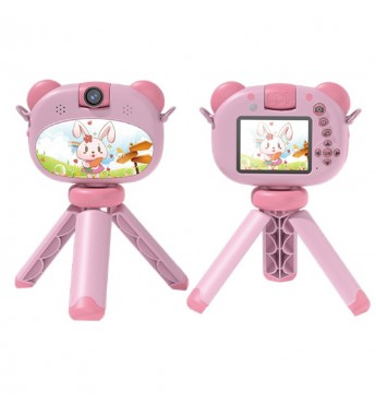 Cámara Infantil Satellite A-DV1006 con Tripode - Rosa