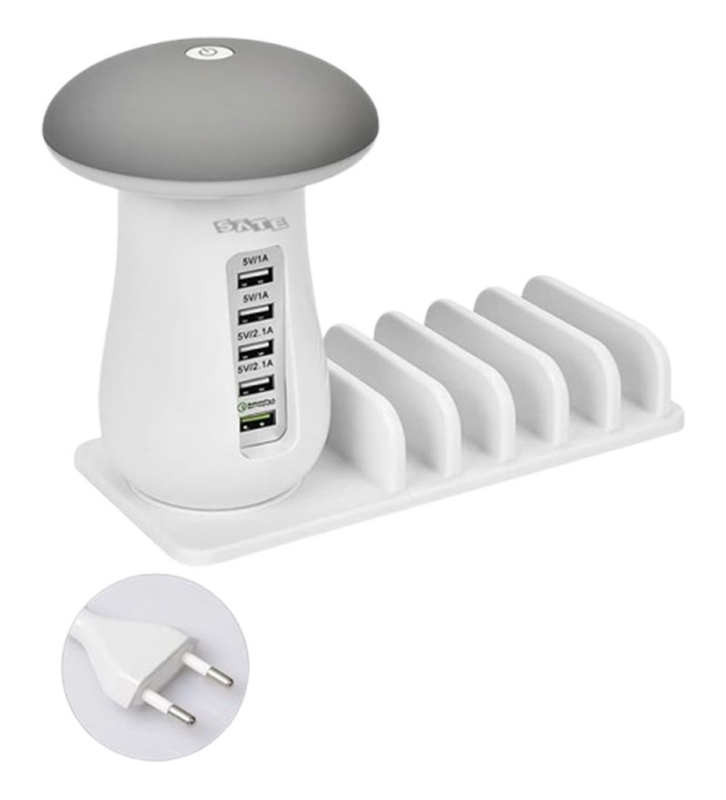 Cargador Satellite A-R25U 5 En 1 30W - Blanco