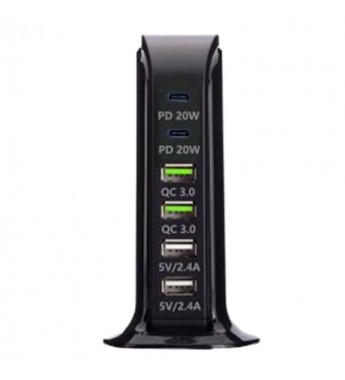  Cargador Satellite A-R22U 6 En 1 65W - Negro