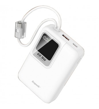 Cargador Portátil Ecopower EP-C883 12000mAh - Blanco
