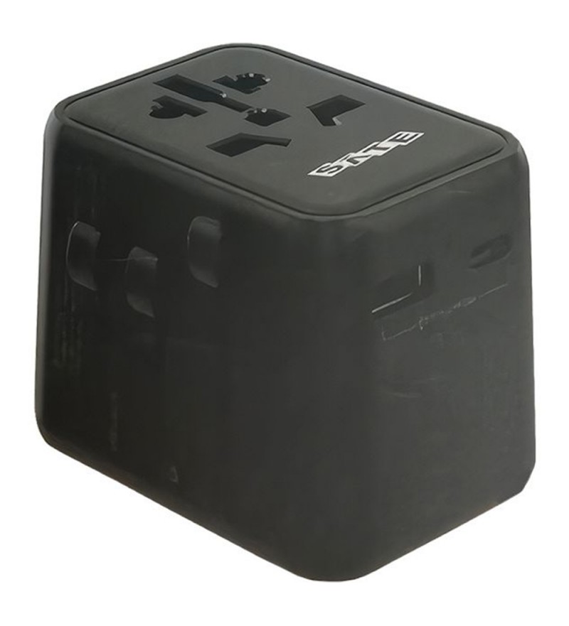 Adaptador de Enchufe Satellite Universal AD-0002 - Negro