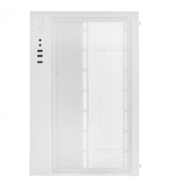 Gabinete Gamer Satellite K897 E-ATX con 4 Coolers - Blanco