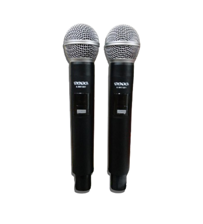  Micrófono Sate A-MK1201 Wireless - Black