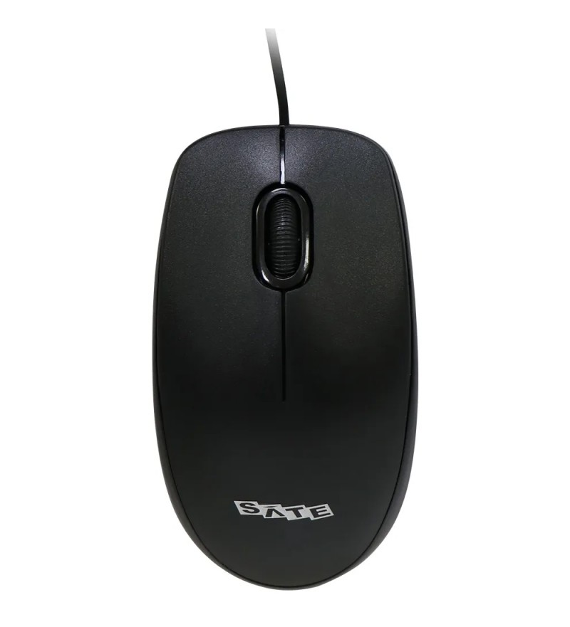Mouse Óptico Satellite A-36 con 1000DPI/USB - Negro
