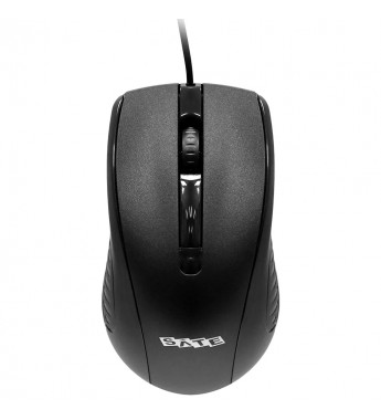 Mouse Óptico Satellite A-38 con 1000DPI/USB - Negro