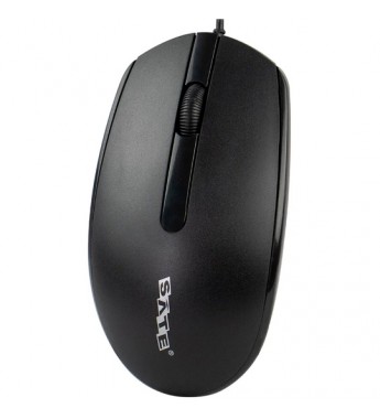 Mouse Óptico Satellite A-30 con 1000DPI/USB - Negro