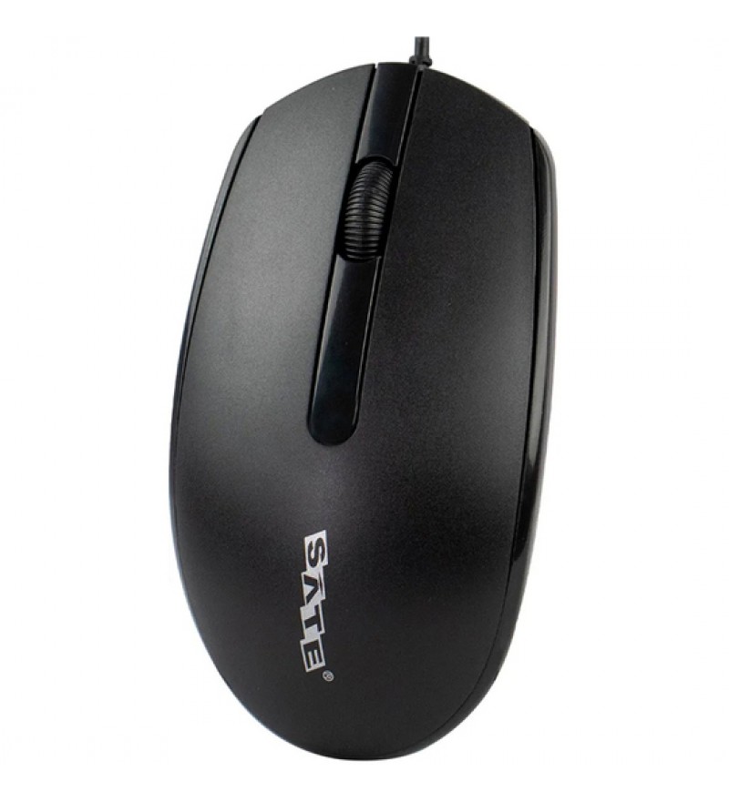 Mouse Óptico Satellite A-30 con 1000DPI/USB - Negro