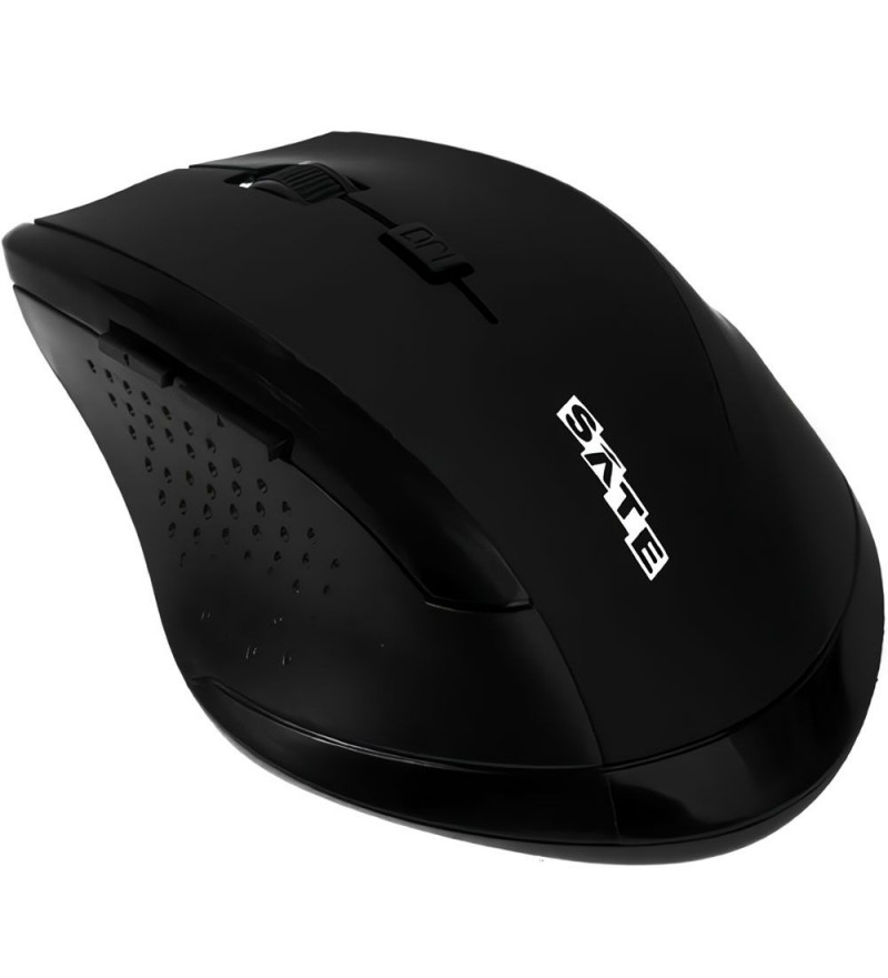 Mouse Inalámbrico Satellite A-43G con 1.600DPI/USB/2.4GHz - Negro