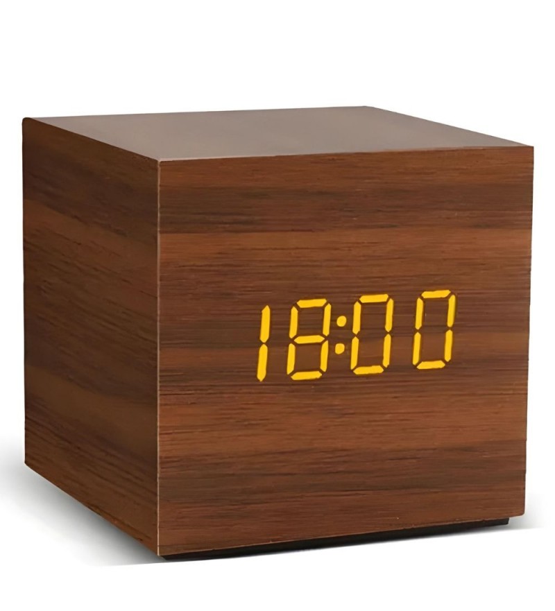 Reloj de Mesa Satellite AC-T33 - Brown