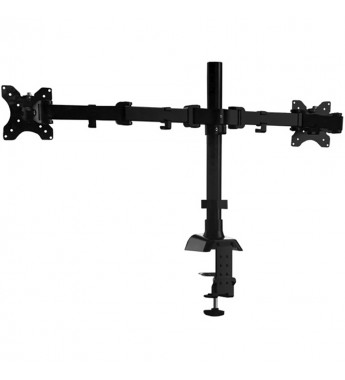 Soporte Articulado Doble para Monitor Sate A-RM16T 17" a 32" hasta 9KG - Negro
