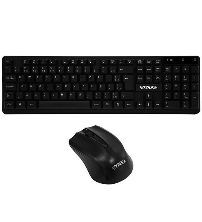 Kit Teclado Satellite + Mouse AK-741G Wireless 2.4GHz - Negro