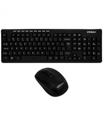 Kit Teclado Satellite + Mouse AK-751G Wireless 2.4GHz - Negro