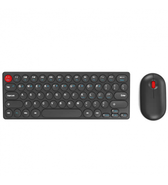 Teclado Satellite + Mouse AK-6012G 2,4GHZ Wireless - Black (Español)
