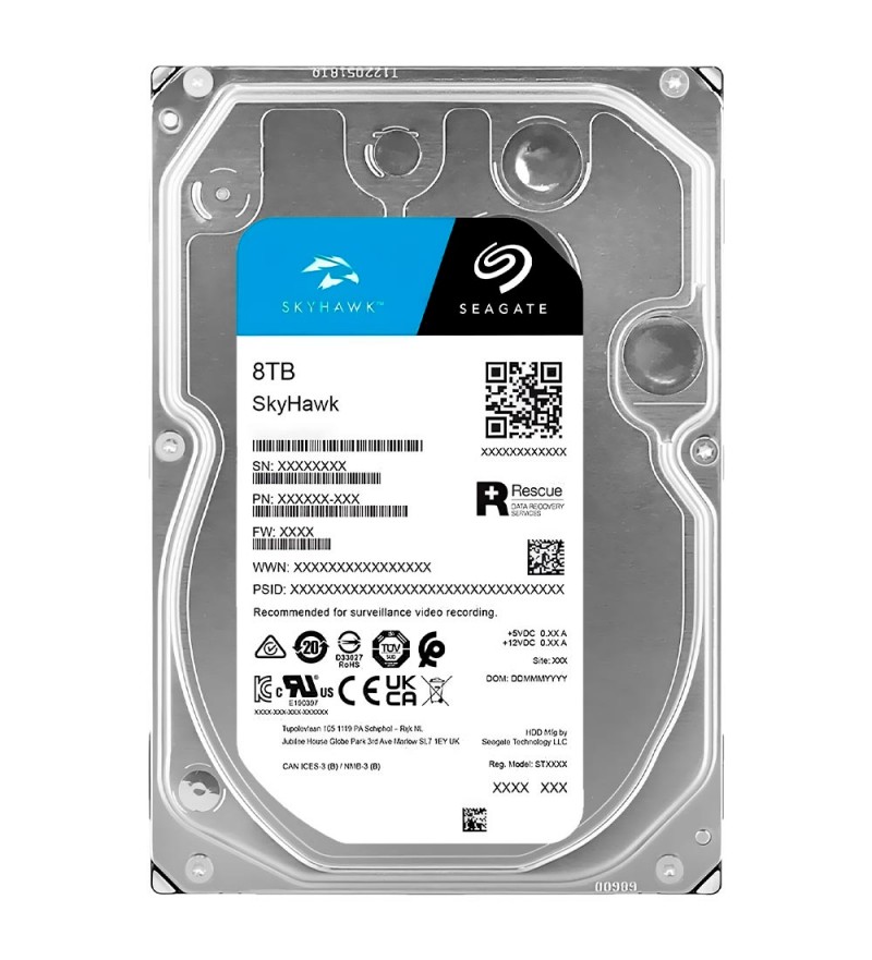  HD 3.5" SkyHawk AI Surveillance de 8TB ST8000VE001 7200RPM