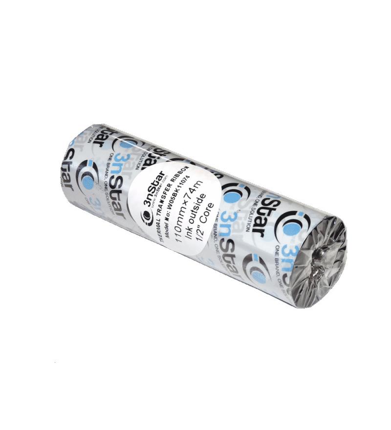Cinta para Impresora 3ntar Ribbon W05BK11074 CORE 1/2" 