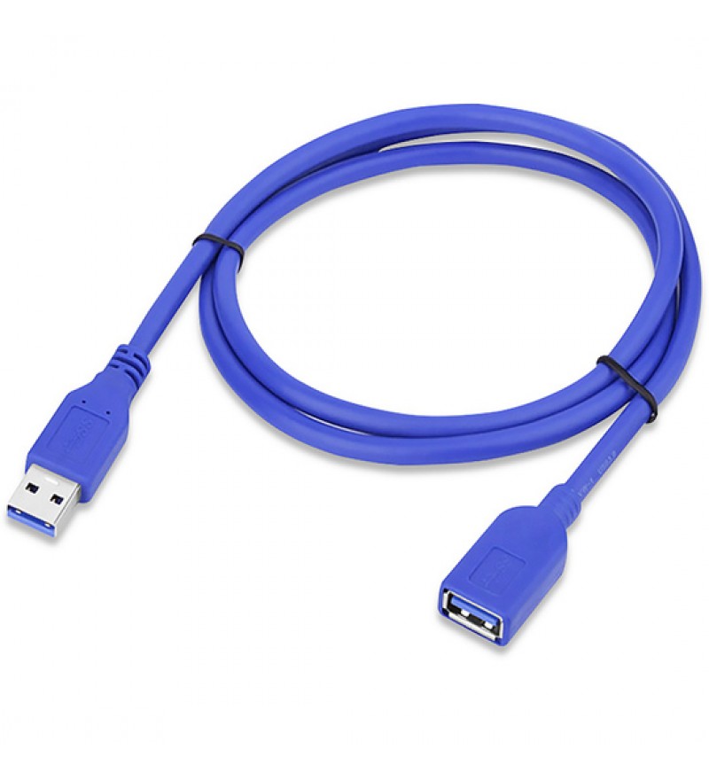 Cable Extensor USB 3.0 (1.5 Metros) - Azul