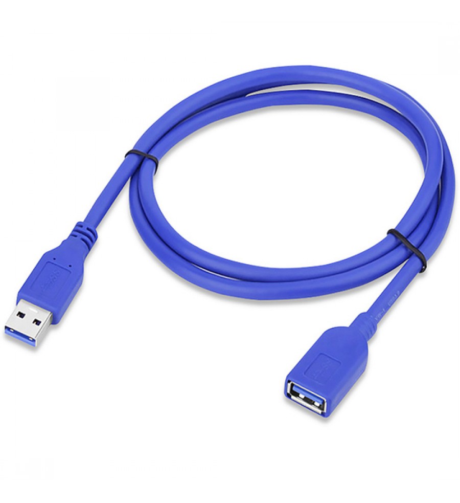 Cable Extensor USB 3.0 (1.5 Metros) - Azul