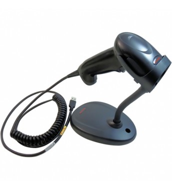 Lector de Código de Barra Honeywell Voyager 1250G-2USB-1-N USB con Base - Negro
