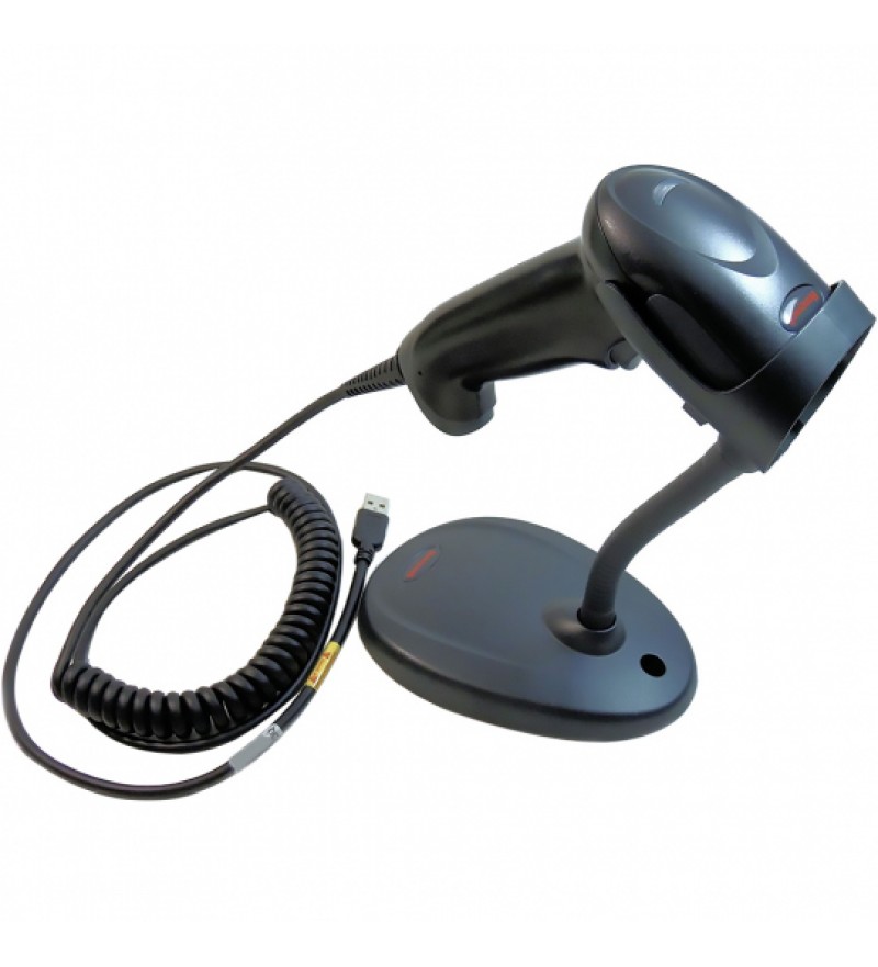 Lector de Código de Barra Honeywell Voyager 1250G-2USB-1-N USB con Base - Negro