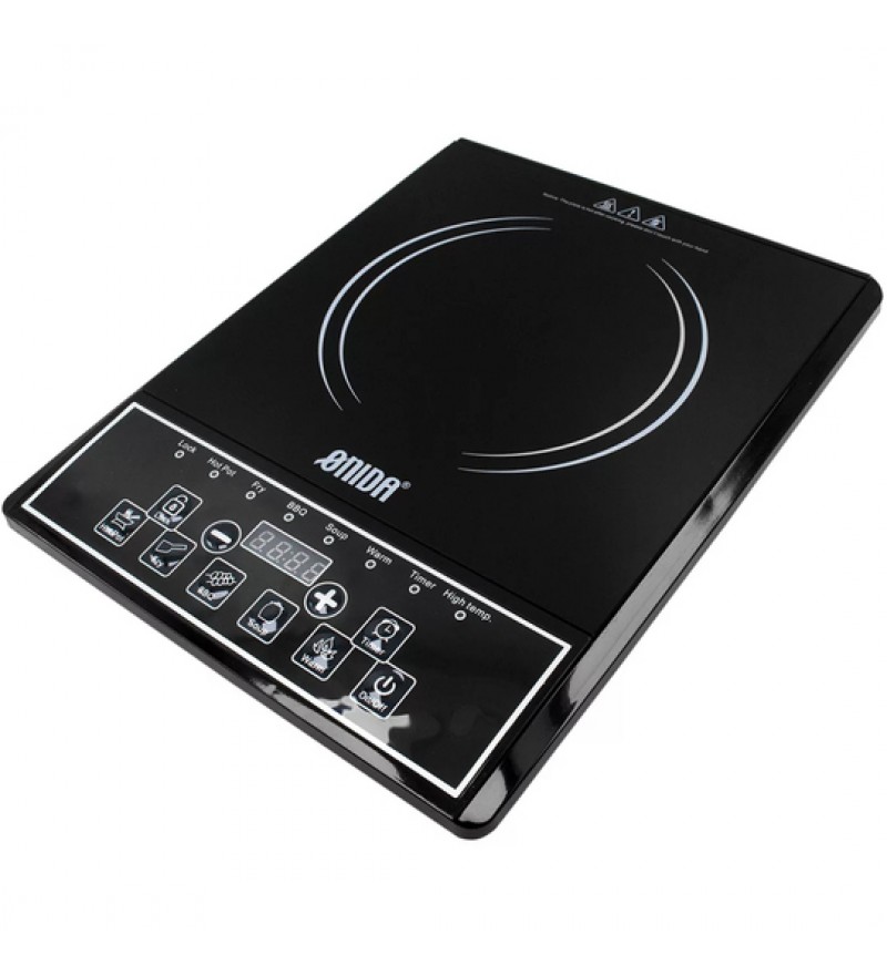 Cocina Eléctrica Onida ON-400 con 1000W/LED/110V - Negro