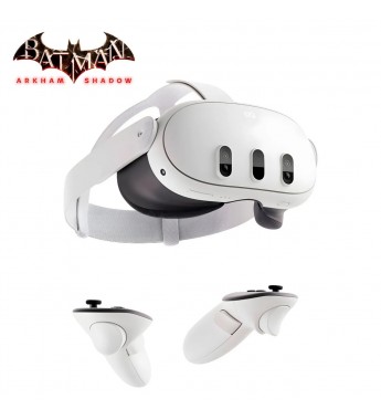 Lentes VR Meta Quest 3 Batman Arkham Shadow 512GB - White