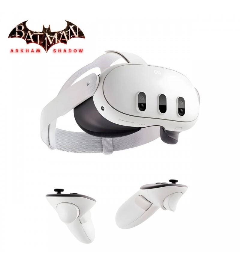 Lentes VR Meta Quest 3 Batman Arkham Shadow 512GB - White