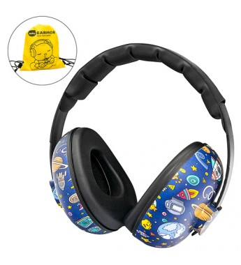 Protector Auditivo Baby Earmor K011-Space Dark
